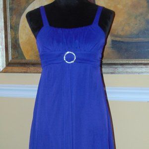 Purple High-Lo with Sheer fabric